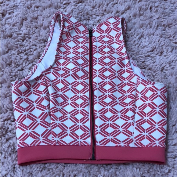 Hollister Zip-Back Crop Top - Picture 3 of 3